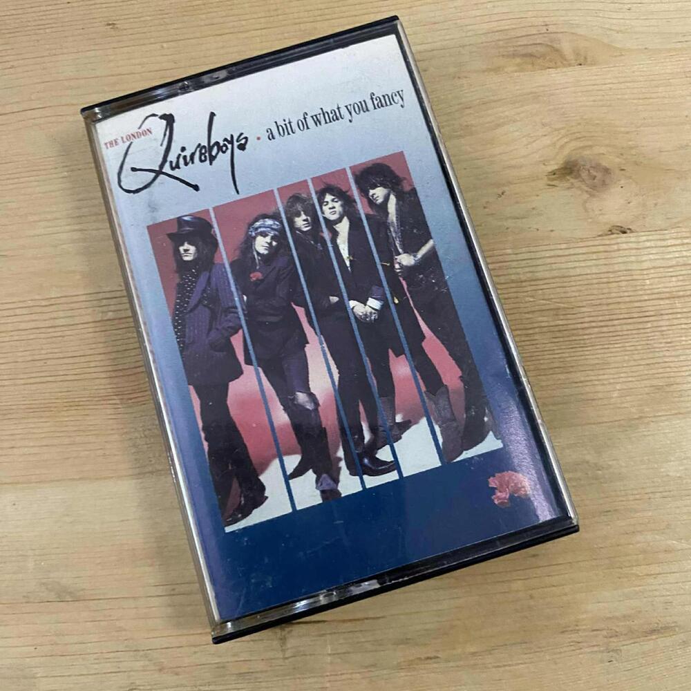 The Quireboys – A Bit Of What You Fancy Vintage Cassette Tapes VG+ C23